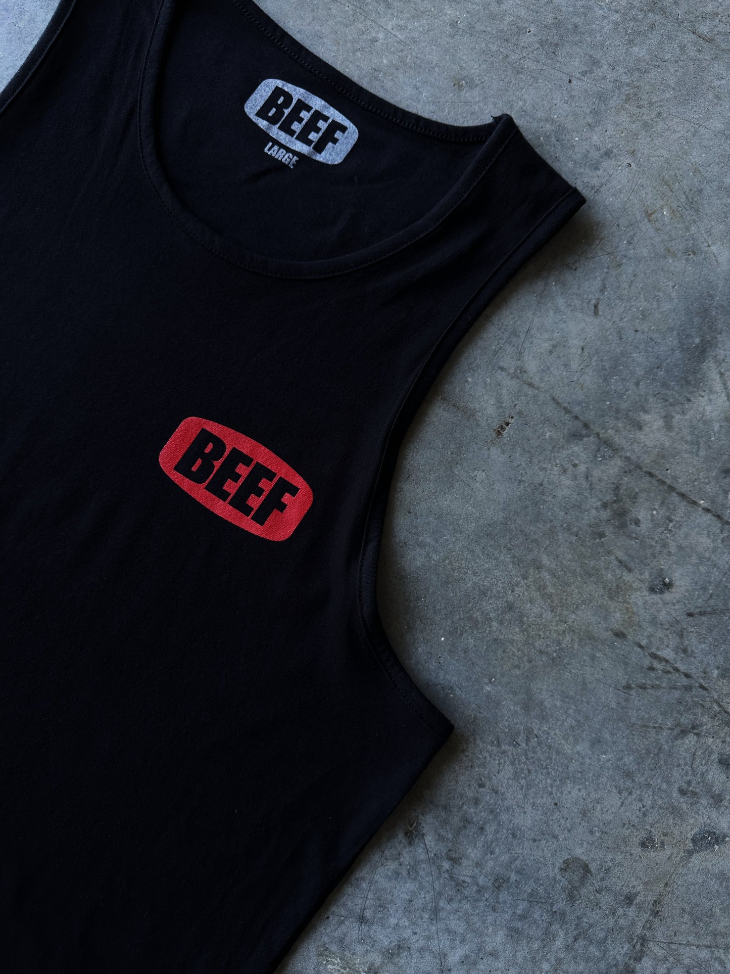 BEEF Logo Tank