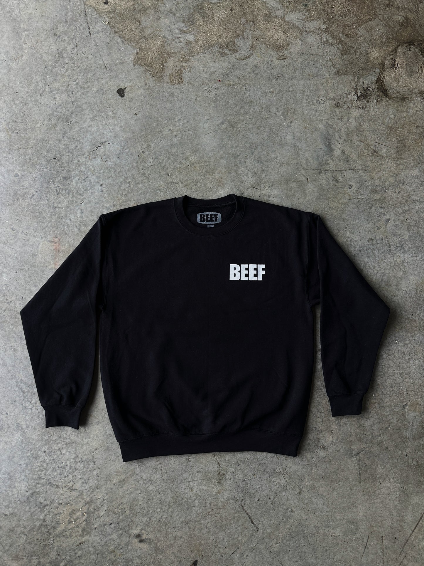 BEEF Logo Crewneck Sweatshirt