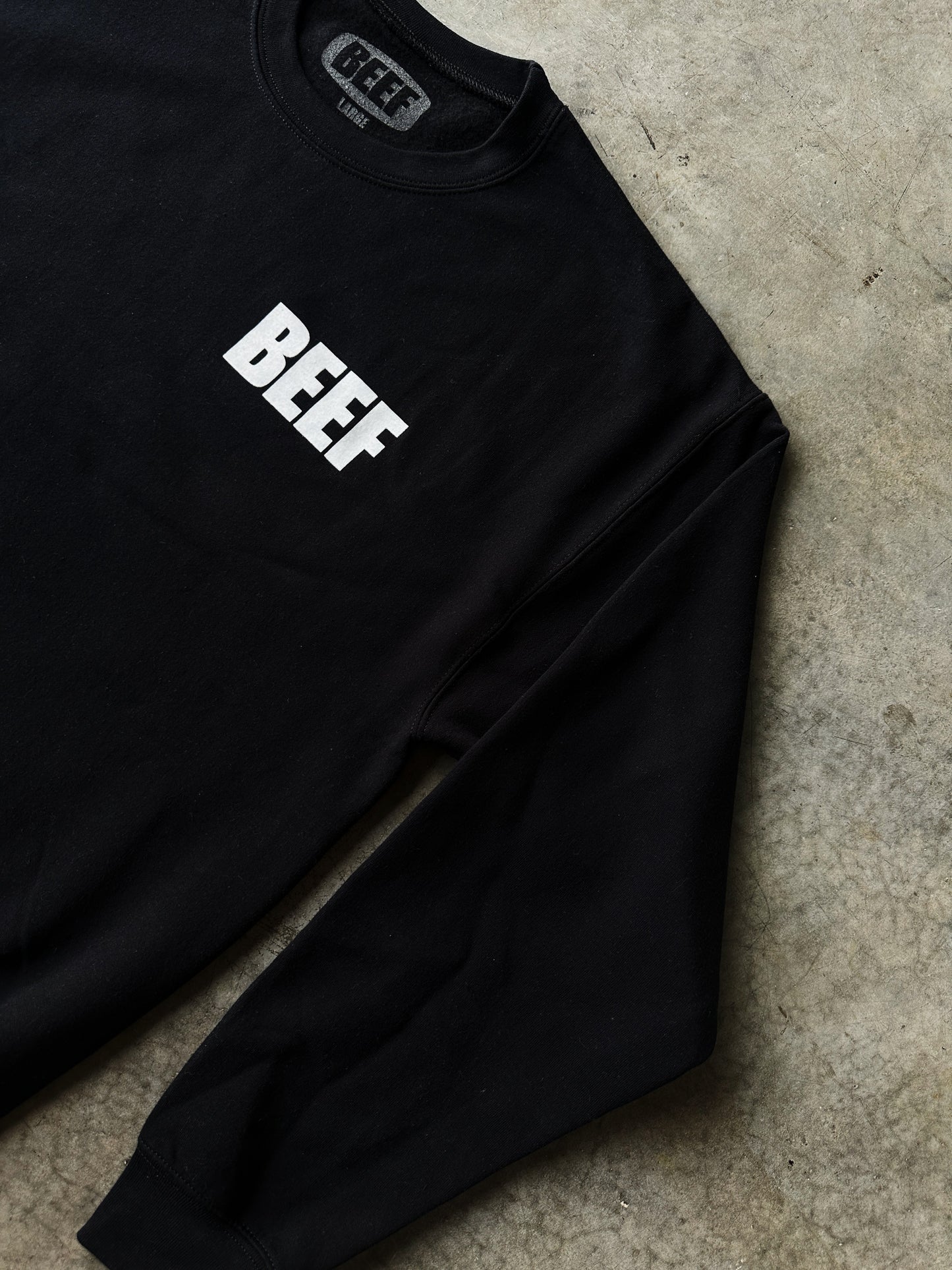 BEEF Logo Crewneck Sweatshirt